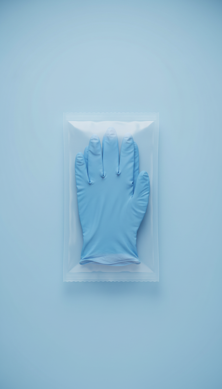Sterile Nitrile Examination Gloves