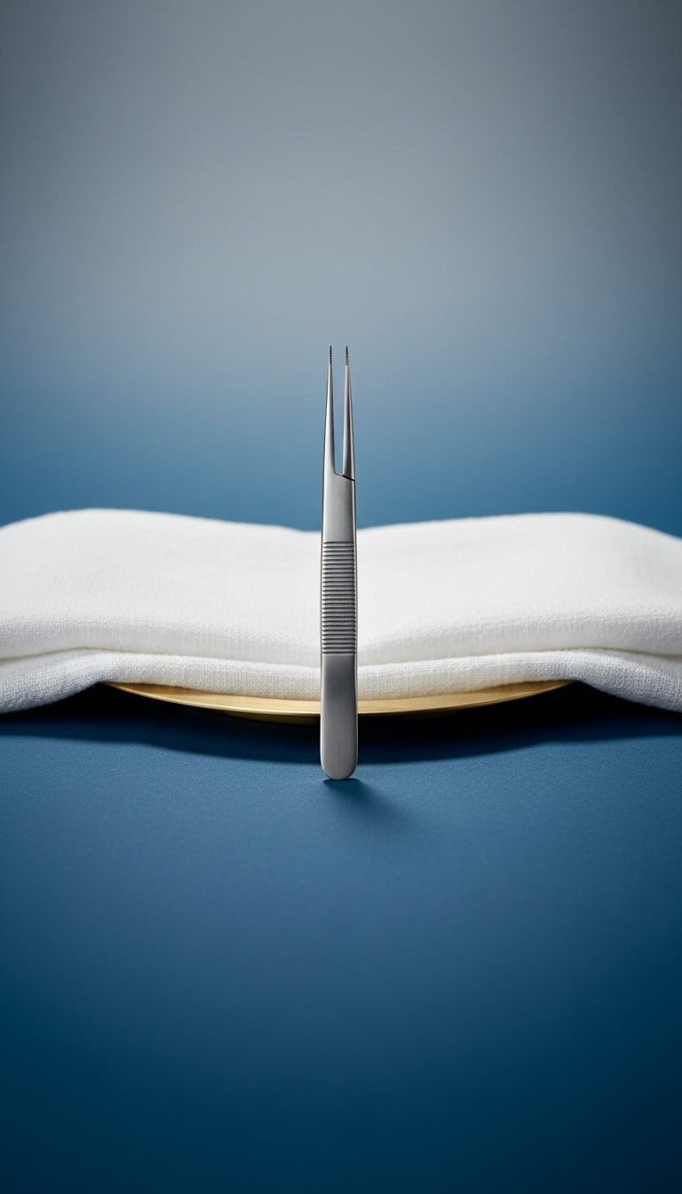 Fine-Point Precision Surgical Forceps